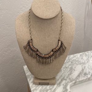 Stella & Dot Reversible ~sparkle fringe statement necklace✨